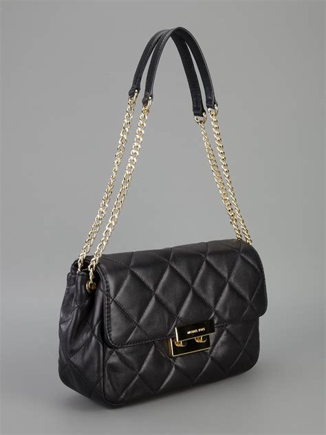 michael kors quilted chain zipped bags|Michael Kors soho studded bag.